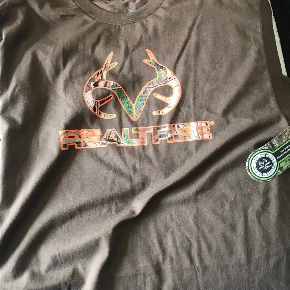 (2) Men’s Large Real Tree T-Shirts
